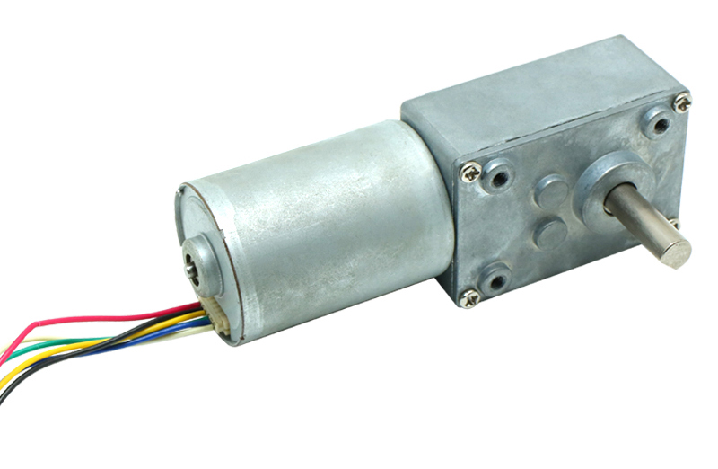 DC brushless worm gear motor yf-5840gf-bl3650 with lead